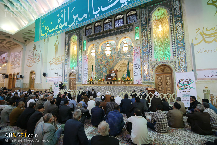 “Conmemoración del Nacimiento del Imam Alí (P) en el Santuario de Sayyedah Fátima Ma’asumah (P)”