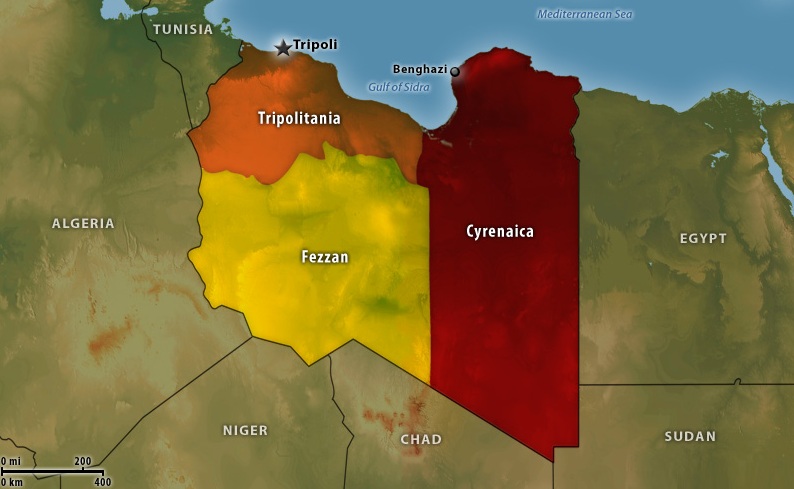 “Un Consejero de Trump Propuso Dividir Libia en Tres Países” 