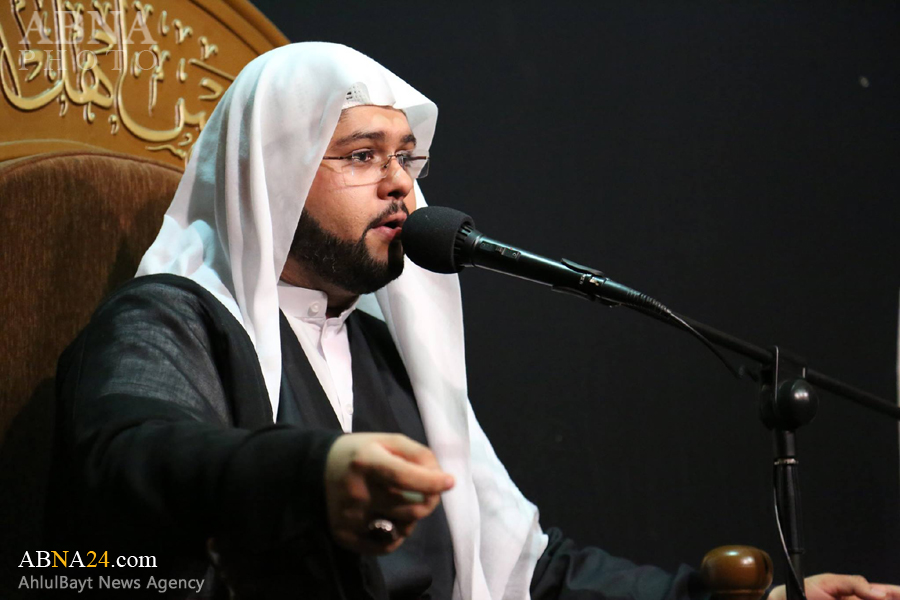  تقرير مصور/ مجلس عزاء بمناسبة وفاة "السيدة زينب" (ع) في الربيعية السعودية