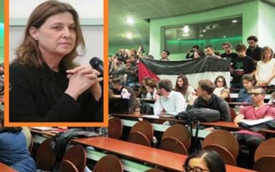 طلاب جامعة رين الفرنسية يقاطعون مؤتمر السفيرة الإسرائيلية