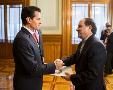 Nuevo Embajador Iraní Presenta sus Cartas Credenciales al Presidente Mexicano 