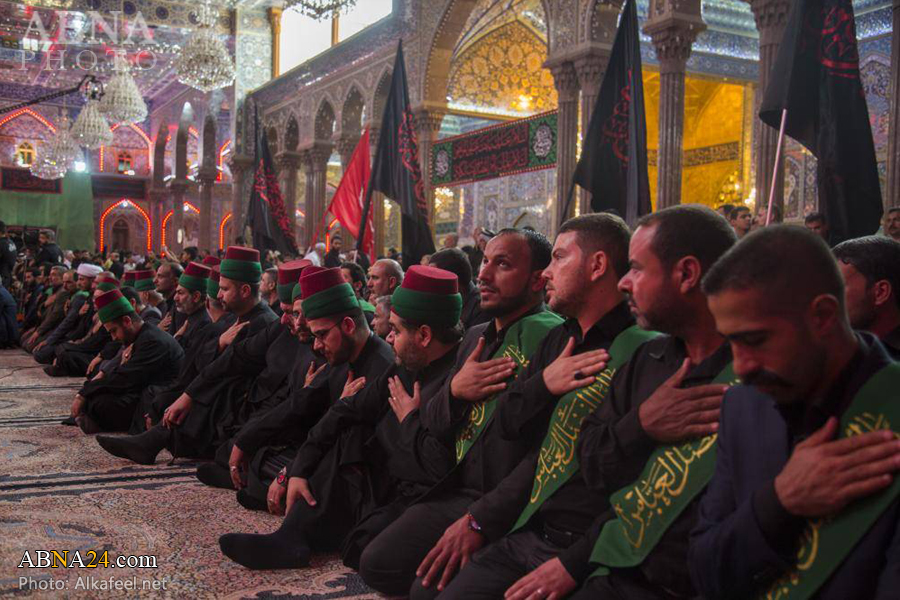 “Los Sirvientes  de los Santuarios de Karbalá  Conmemoran el  Aniversario del Fallecimiento de Sayyeda Zainab al-Kubra (P)”