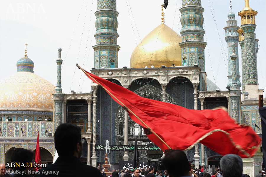 تقرير مصور/ مراسم عزاء بمناسبة وفاة السيدة "زينب" (ع) في حرم السيدة المعصومة (ع)