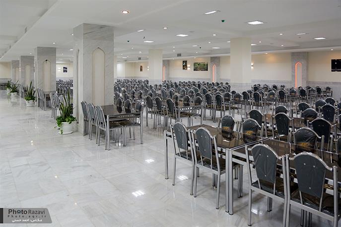 Das Gästehaus Imam Rezas ( Friede sei mit ihm ) verfügt über modernstes Equipment 