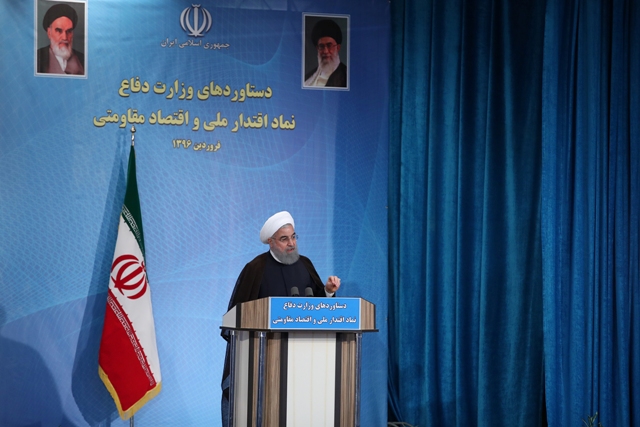 President Rouhani: We won't ask for anybody's permission for manufacturing missiles, fighter jets