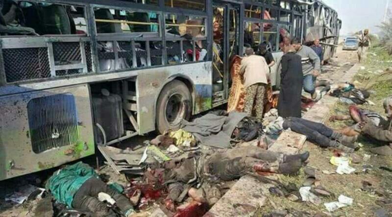 Syria Sambung Proses Pemindahan Penduduk Foua Dan Kefraya Selepas Serangan Pengganas