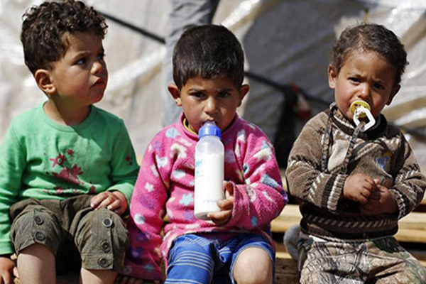 ユニセフが、国際社会にシリアの子供への支援を要請