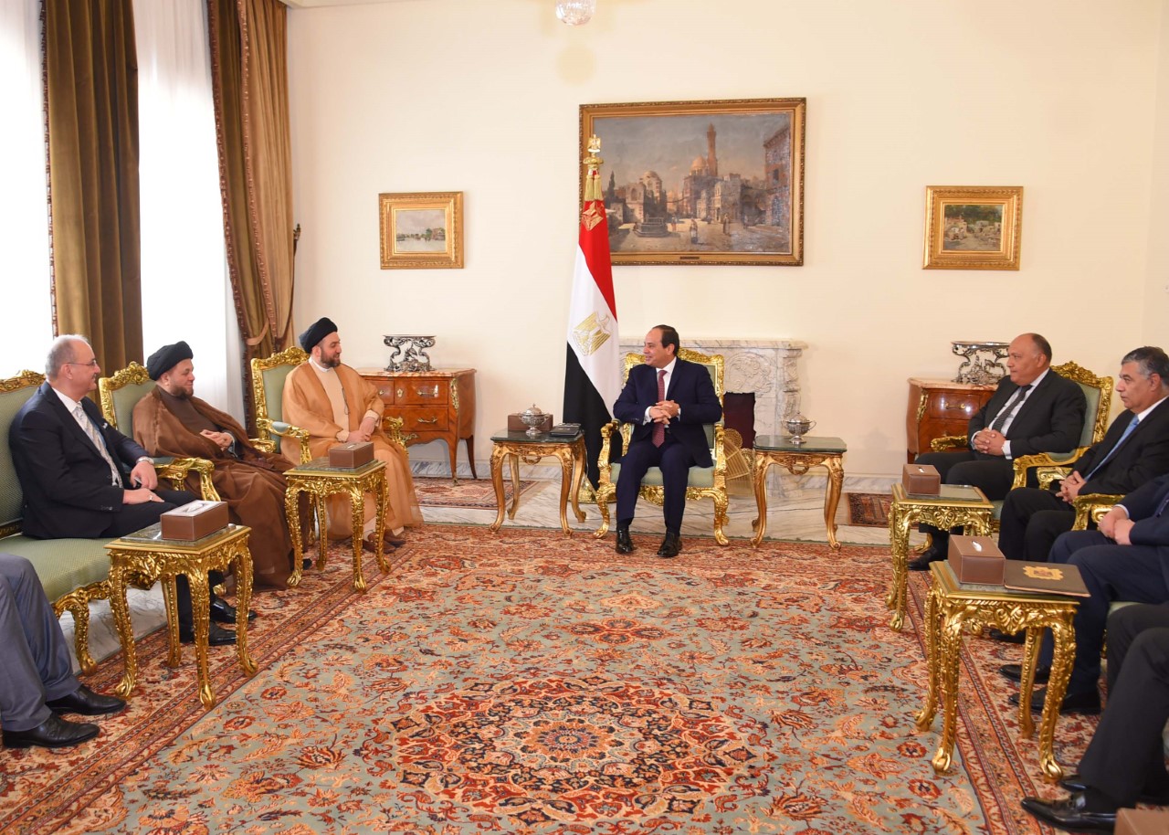 السيسي يؤكد دعم مصر لوحدة وسيادة العراق