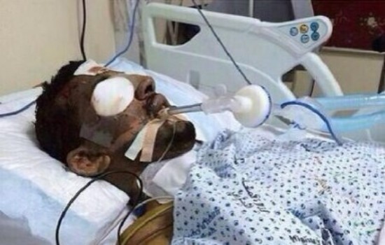 مرتزق أردني أثناء ضر­به المعتقل عبد الله السموم: أخبرهم أنّي عذَّبتُك !!