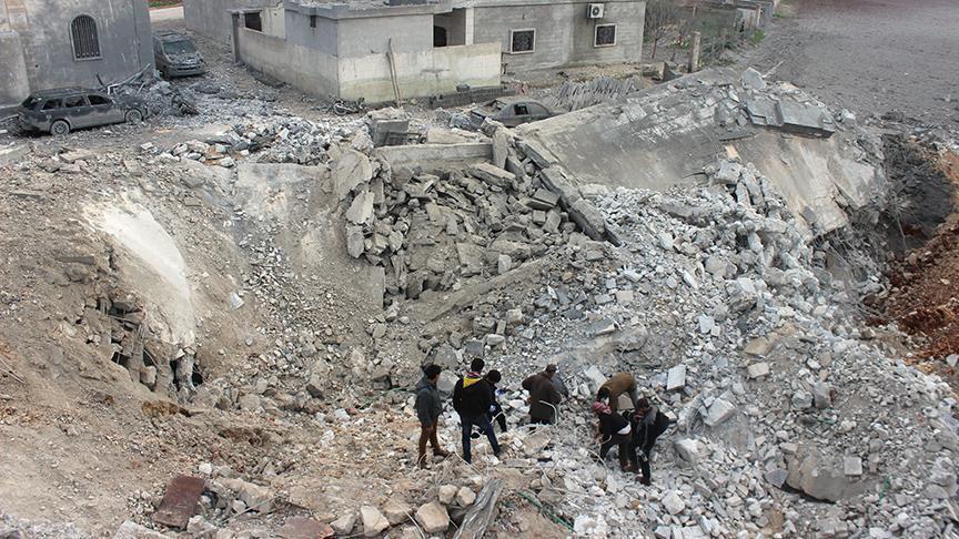 امريكا قتلت مدنيين اثناء قصف طائراتها لاحد مساجد في ريف حلب