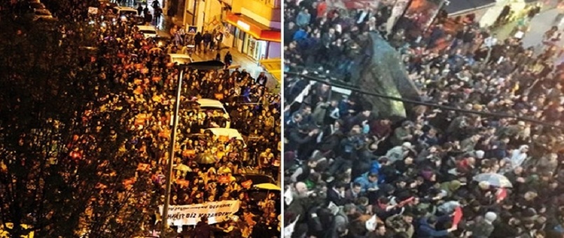 Hileli Referandum sonuçları protesto edildi