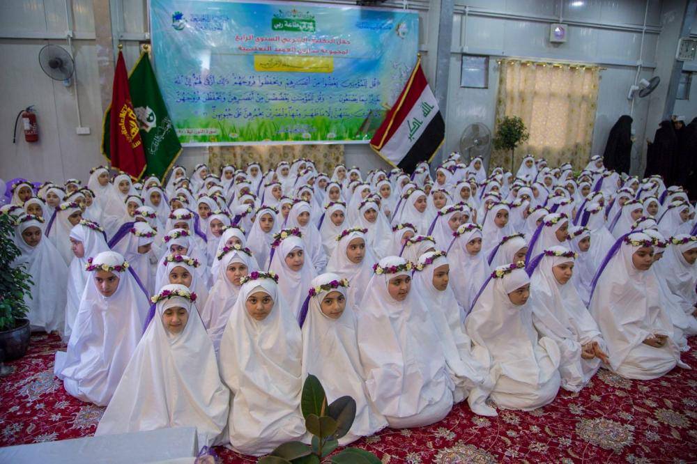 تقرير مصور/ إقامة احتفاليّةً لطلبة وطالبات مدارس أبي الفضل العبّاس(ع) التعليميّة بمناسبة بلوغهم سنّ التكليف الشرعيّ