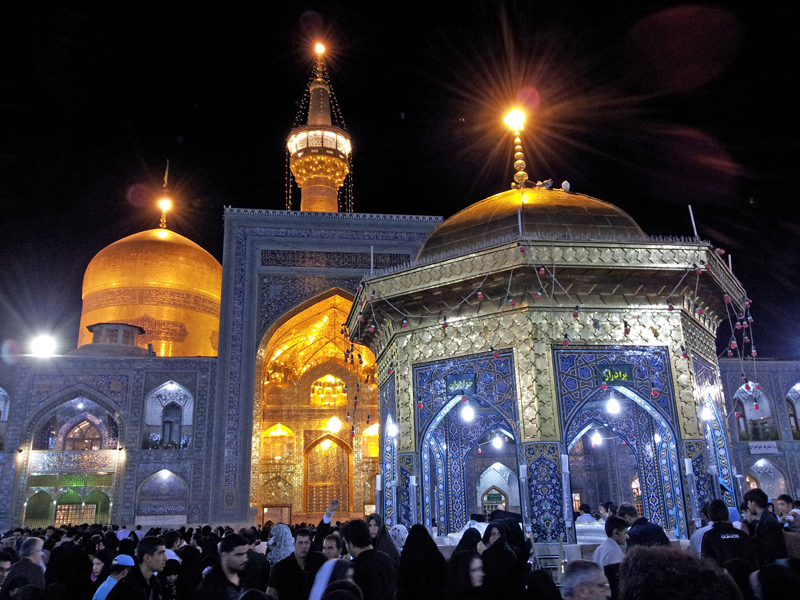 47 Christian tourists attended Imam Reza's Holy Shrine