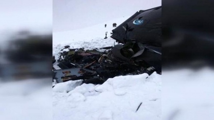 Polizeihubschrauber in Türkei abgestürzt