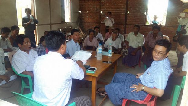 အျငင္းပြားေျမေပၚတြင္ ထြန္ယက္စိုက္ပ်ဳိးမႈကို စစ္တပ္တားျမစ္