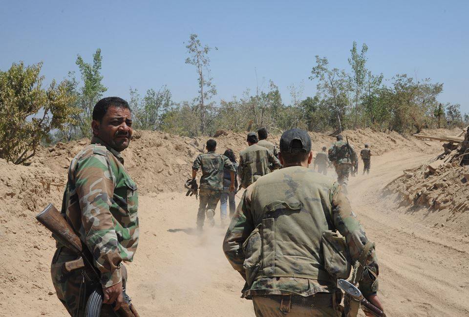 Syrian Army has grip on strategic west Damascus town