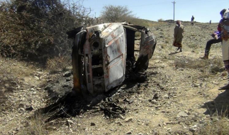 مقتل أربعة من القاعدة باليمن بضربة جوية أمريكية