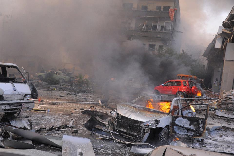 انفجار ارهابي يسفر عن مقتل وإصابة 38 شخصا في مدينة حلب
