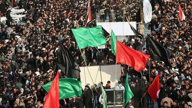  امام موسی کاظم(ع) کے یوم شہادت پر لاکھوں زائرین کاظمین میں حاضر