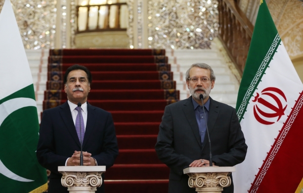 Iran's Larijani calls for further cooperation with Pakistan to fighting terrorism