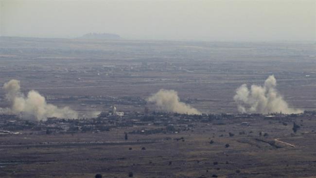Cazas Israelíes Bombardean Nuevamente Posiciones del Ejército Sirio en Quneitra
