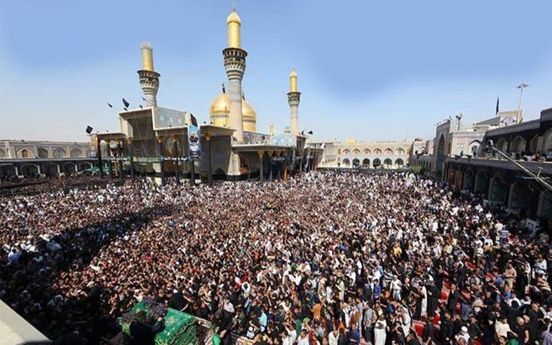 About 10 million pilgrims throng seventh Shiite Imam's shrine in Kadhimiyah