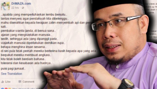 Asri Buang 'Puisi Jumaat' Dari Facebook