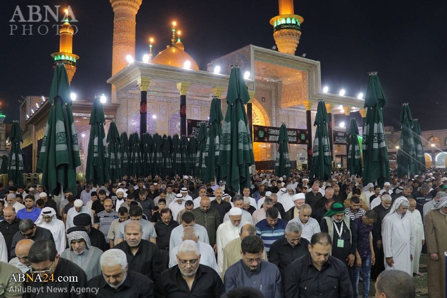 “Oración Comunitaria en el Santuario  del Imam Musa al-Kazim (P) en la Ciudad de Al-Kazimiyyah”