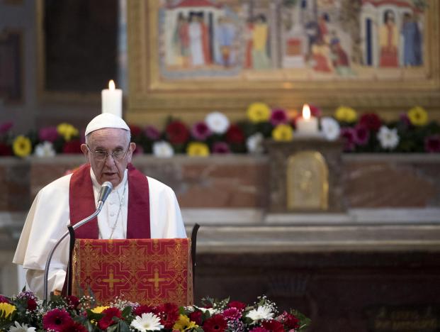 Pope likens refugee holding centers to concentration camps