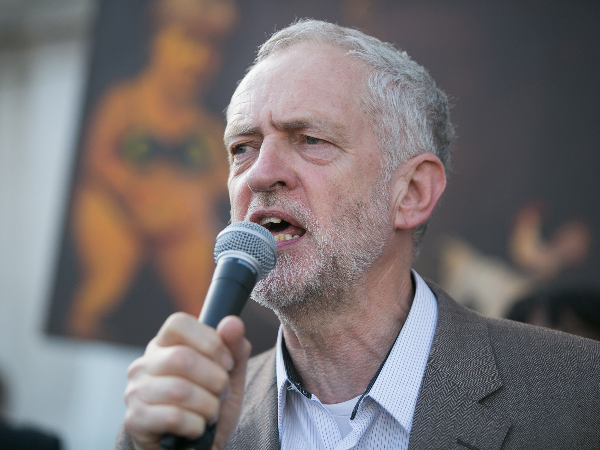British Labor leader Corbyn says could suspend Syria airstrikes if elected