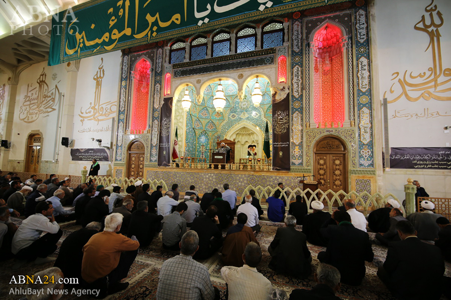 تقرير مصور/ مراسم العزاء بمناسبة استشهاد الامام الكاظم (ع) في حرم السيدة المعصومة (ع)