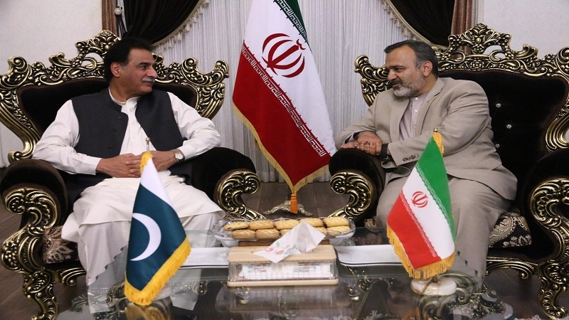 پاکستان کی قومی اسمبلی کے اسپیکر کا دورہ مشہد