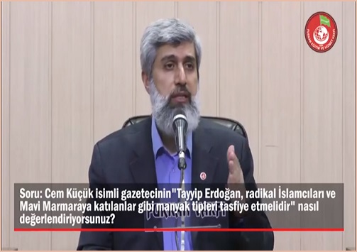 Алпарслан Кујтул Хоҹа Әфәнди Ҹем Күчүјүн ҹавабыны верди - Видео