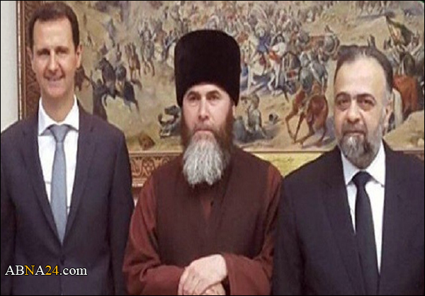 تفاصيل لقاء الرئيس السوري بشار الأسد مع مفتي الشيشان