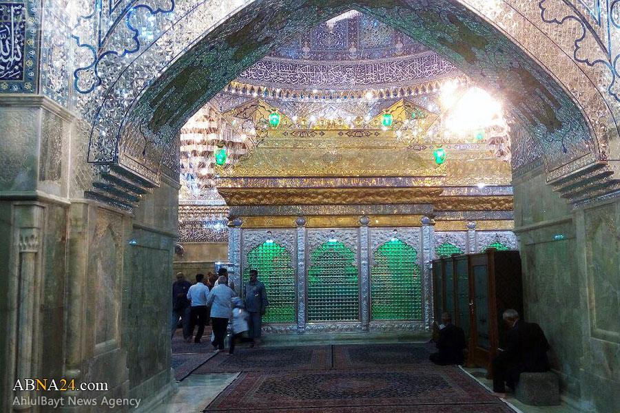العتبة العسكرية المقدسة تفتتح الشباك الجديد لضريحي مرقد الامامين (ع)+(صور)