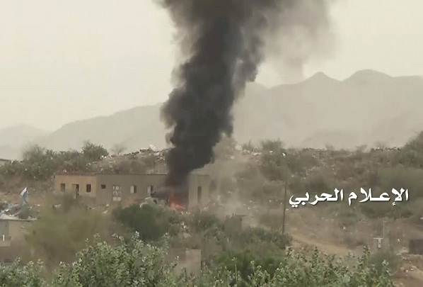 الجيش اليمني ينصب كمينا محكما ويدمر آلية عسكرية سعودية في جيزان