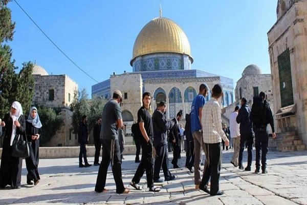 یہودیوں کی طرف سے مسجد الاقصی کی بے حرمتی