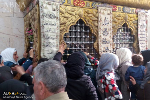 مشهد الإمام الحسين "ع" في حلب يفتح أبوابه مجدداً لاستقبال الزائرين + (صور)