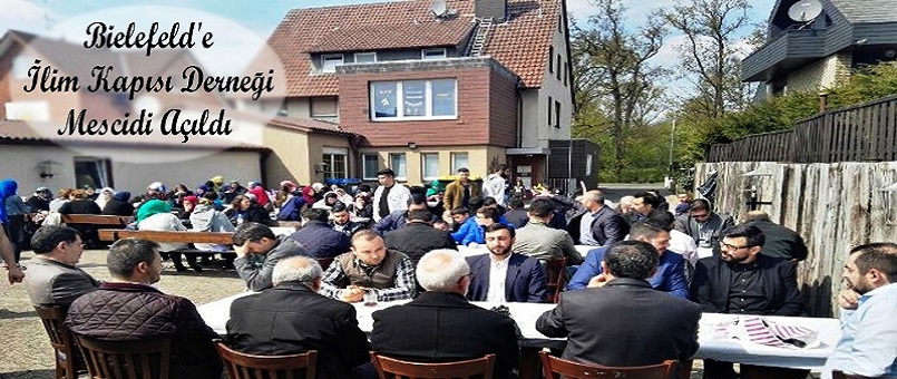 Bielefeld'e İlim Kapısı Derneği Mescidi Açıldı + Foto