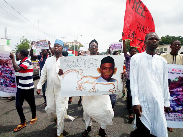 An yi muzaharar yin tir kiran da El-Rufa'i ya yiwa Malam da dabba yau a Kaduna