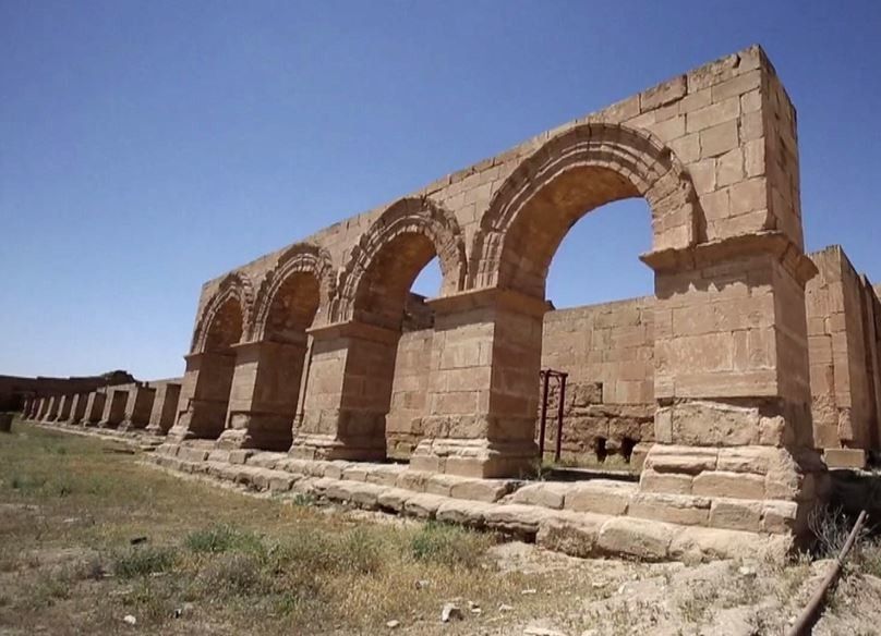 فيديو/ جولة في مدينة الحضر الأثرية العراقية بعد تحريرها