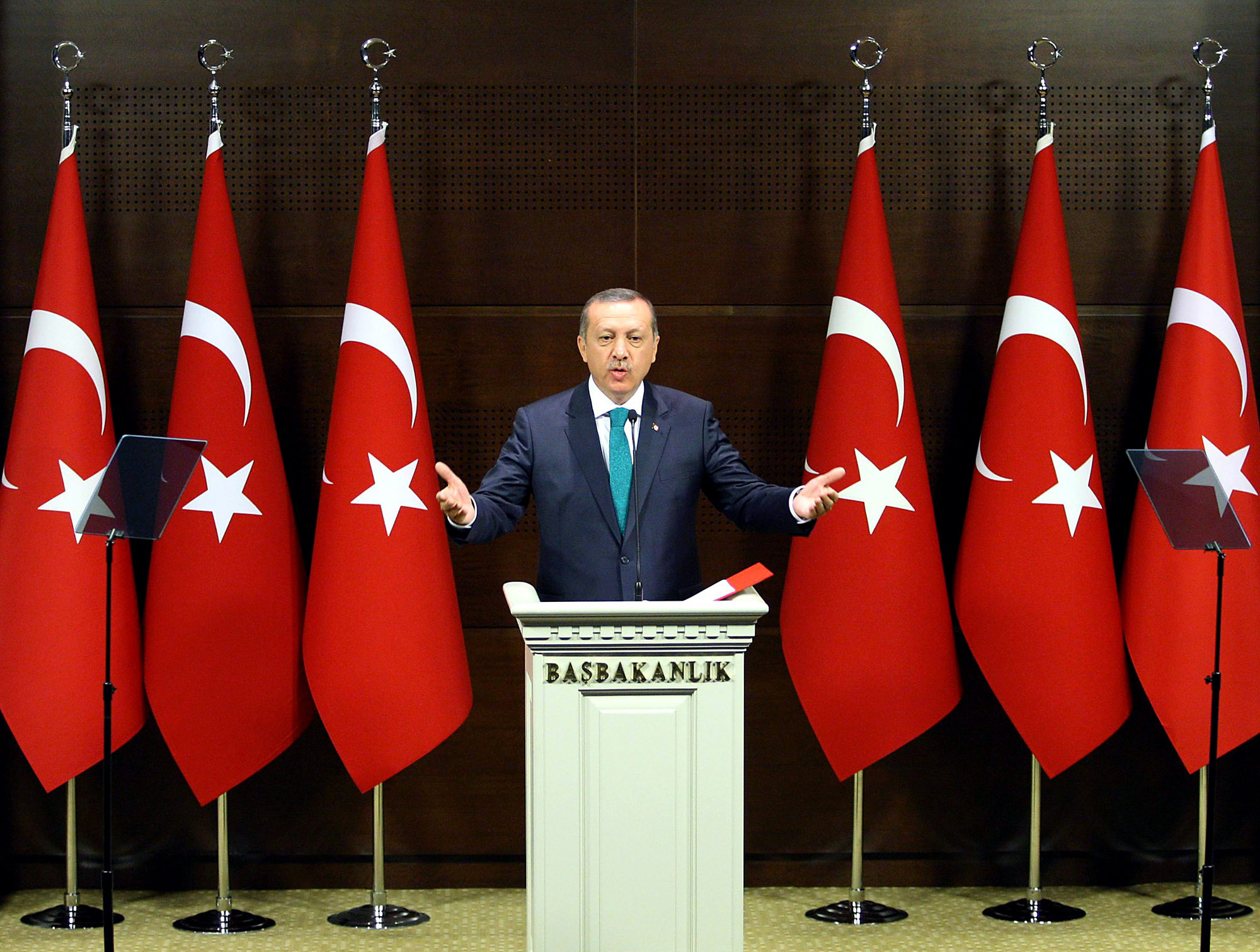 اردوغان يعلن ان بلاده ستودع الاتحاد الاوروبي ما لم يفتح فصولا جديدة بالمفاوضات