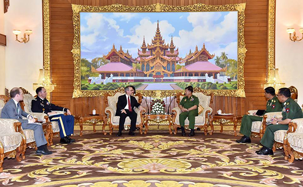 တပ္မေတာ္အေနျဖင့္ ႏိုင္ငံေရးလုပ္ေနျခင္းမဟုတ္ဘဲ ၿငိမ္းခ်မ္းေရးအတြက္ တိုက္ပြဲမ်ားခ်ဳပ္ၿငိမ္းေရးလုပ္ေဆာင္ေနဟု ဗိုလ္ခ်ဳပ္မွဴးႀကီးမင္း