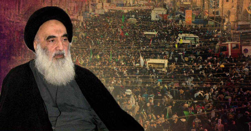 شاهد احدث صورة للمرجع آية الله "السيد علي السيستاني"