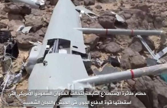 إسقاط طائرة استطلاع تابعة للعدوان السعودي شمال صحراء ميدي