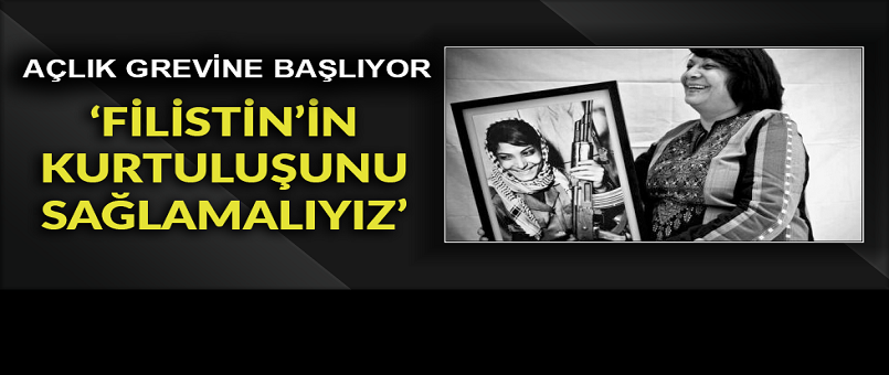 Leyla Halid'den, Filistinli tutsaklara destek