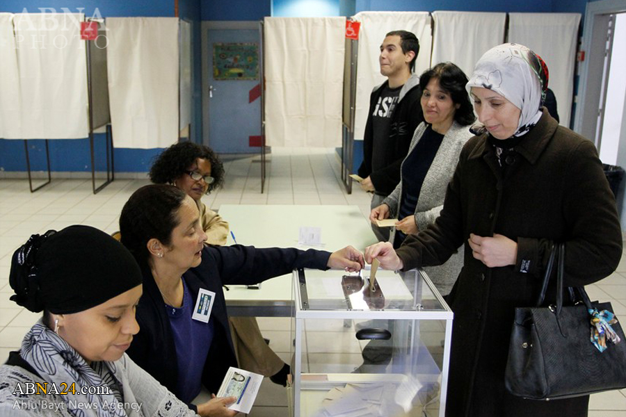 تقرير مصور/ المرحلة الثانية للانتخابات الرئاسية الفرنسية 