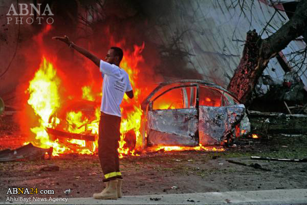 موغادیشو میں کاربم دھماکے میں 6 افراد ہلاک جبکہ 10 زخمی + تصاویر