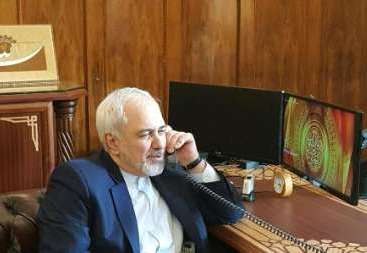 ظریف یهنئ اسماعیل هنیة ویؤكد استمرار دعم ایران لمقاومة الشعب الفلسطیني