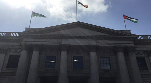 Dublin votes to fly Palestinian flag above City Hall for Nakba Day